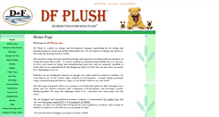 Desktop Screenshot of dfplush.com